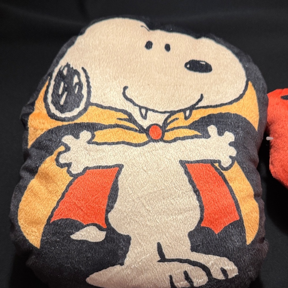 Peanuts Halloween Snoopy and Woodstock Halloween Pillows (NWOT) - Picture 3 of 10